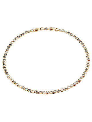 Cachet Swarovski Crystal Collar Necklace, Rose Gold