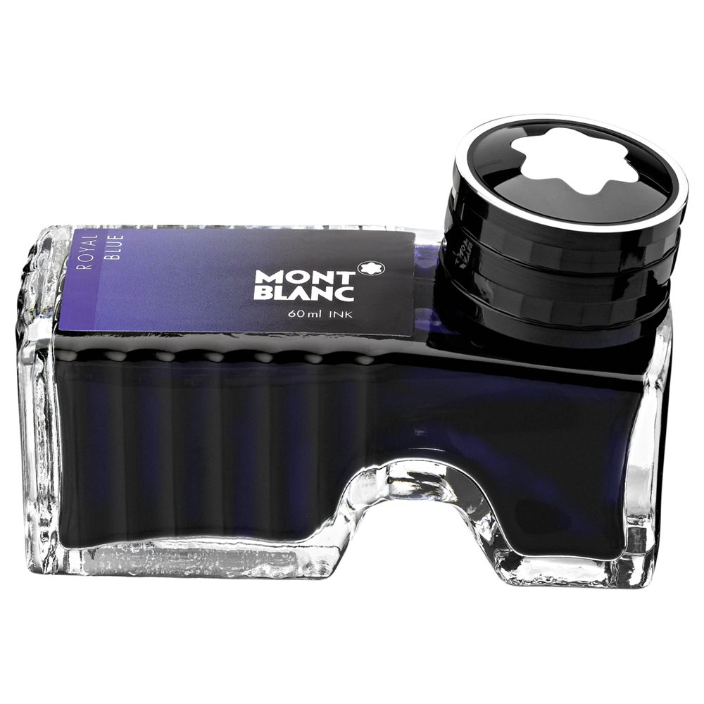 Montblanc Ink Bottle for Fountain Pen, Royal Blue, 60ml
