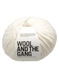 Wool And The Gang Crazy Sexy Super Chunky Yarn, 200g, Ivory White