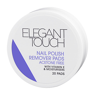 shop for Elegant Touch Nail Polish Remover Pads, Pack of 20 at Shopo