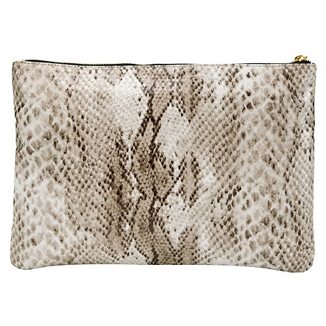 Buy COLLECTION by John Lewis Snake Pouch Clutch Handbag Online at johnlewis.com