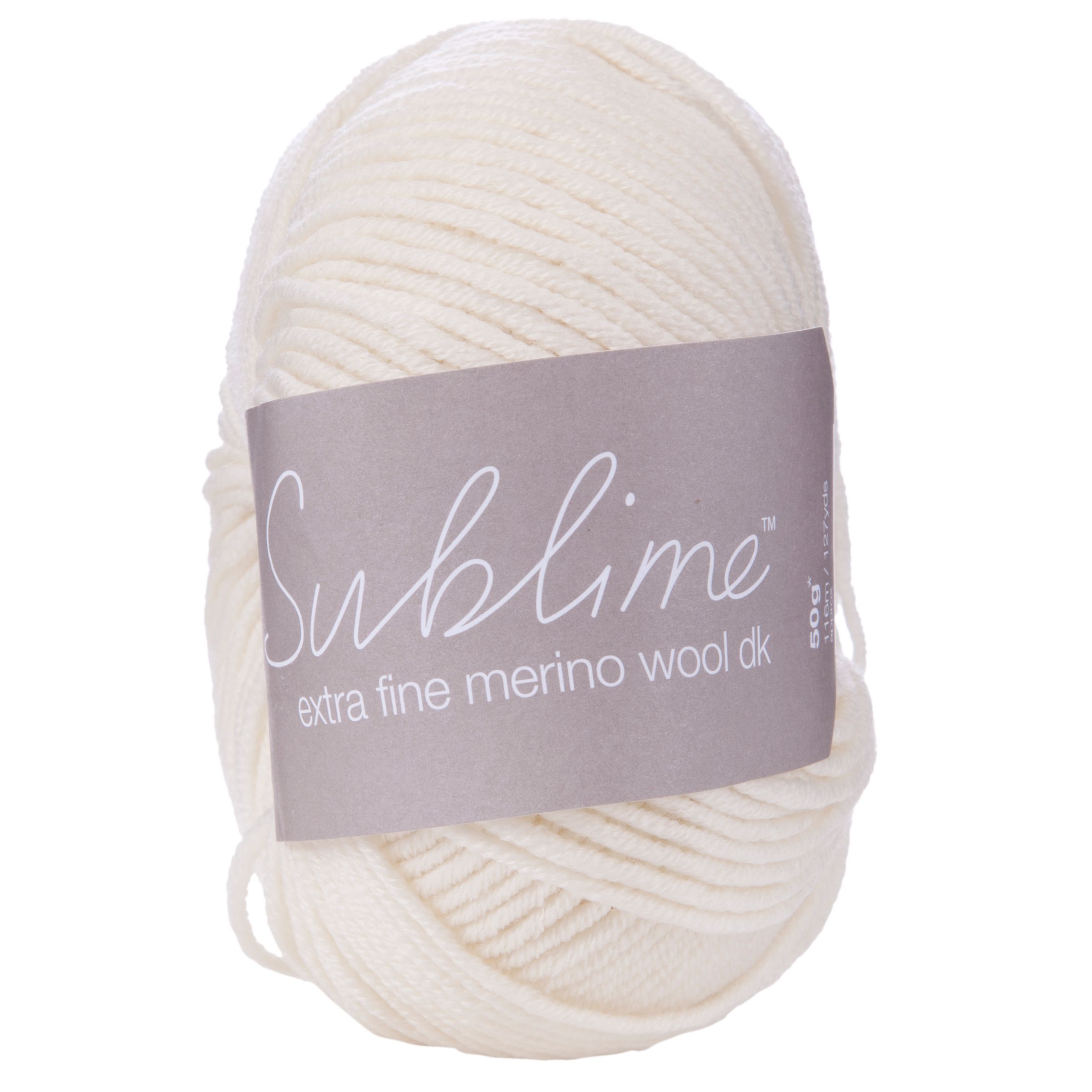 Sirdar Sublime Extra Fine Merino DK Yarn, 50g