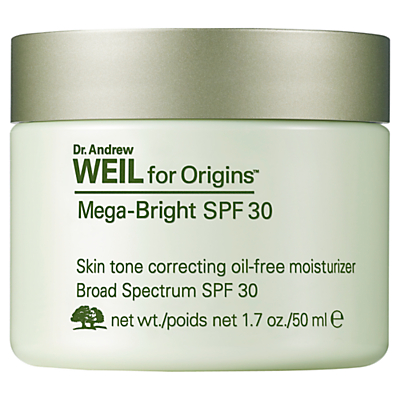 shop for Dr. Andrew Weil Mega-Bright SPF30 Skin Tone Correcting Moisturizer, 50ml at Shopo