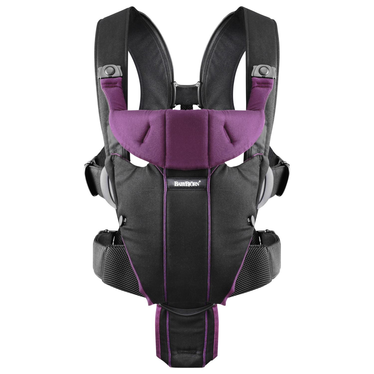 BabyBjörn Miracle Carrier, Black/Purple