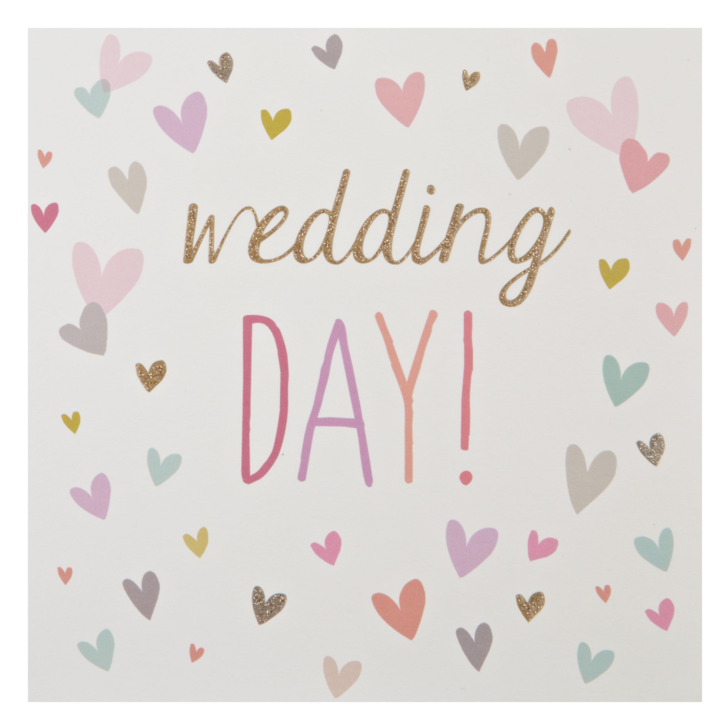 Woodmansterne Heart Wedding Day Card