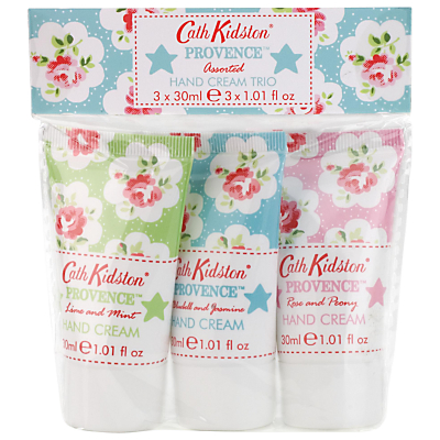 shop for Cath Kidston Provence Assorted Hand Cream, 3 x 30 ml at Shopo