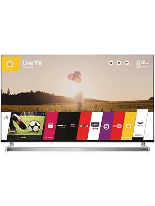 John Lewis 49JL9000 LED HD 1080p 3D Smart TV, 49" with Freeview HD & 2x 3D Glasses