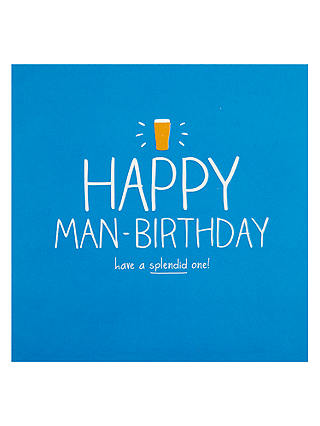 Happy Jackson Happy Man-birthday Card