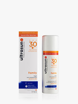 Ultrasun SPF 30 Family Ultra Sensitive Sun Cream, 150ml