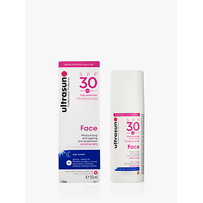 shop for Ultrasun SPF 30 Anti-Ageing Very Sensitive Facial Sun Cream, 50ml at Shopo