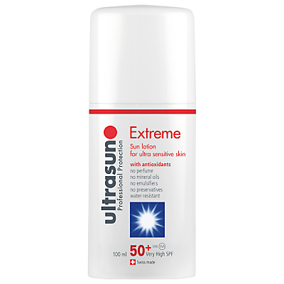 shop for Ultrasun Extreme Ultra Sensitive SPF 50+ Sun Cream, 100ml at Shopo