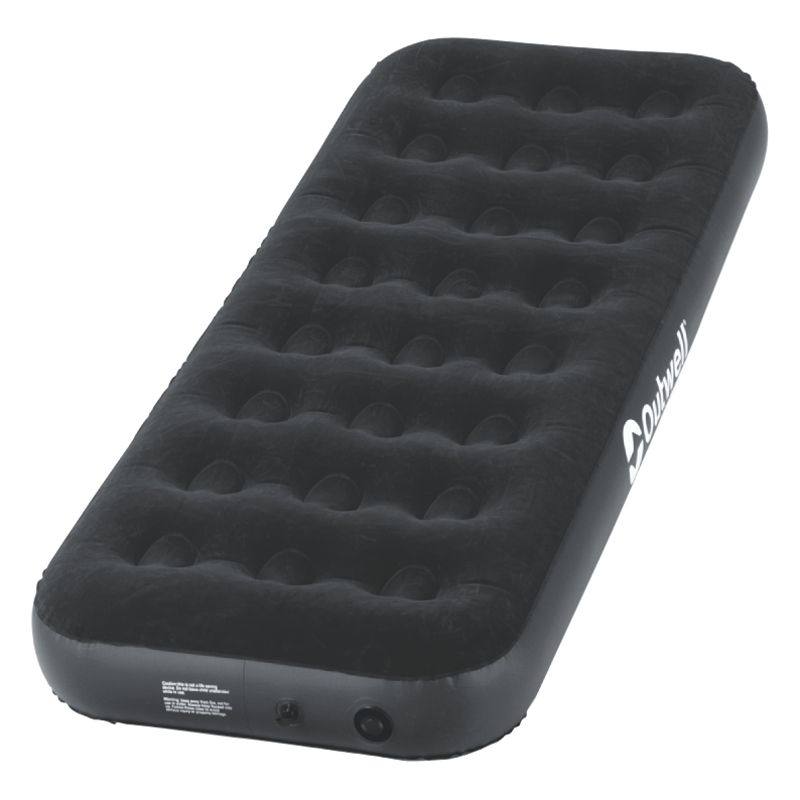 Outwell Flock Classic Single Airbed, Black