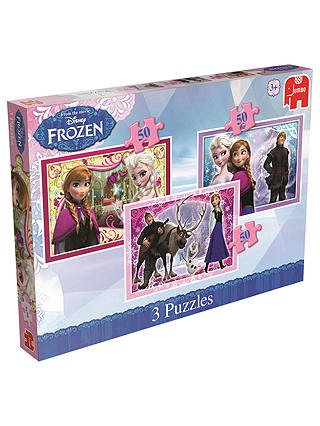Disney Frozen Jigsaw Puzzles, Pack of 3