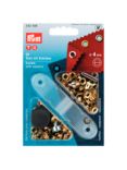 Prym Eyelets with Washers, 4mm, Pack of 50