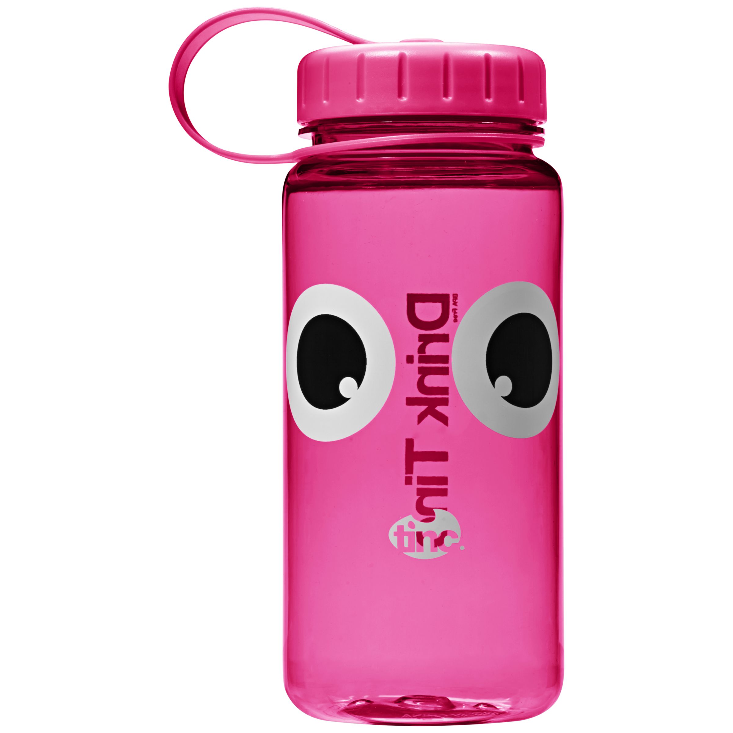 Tinc Big Eye Water Bottle, Pink