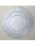 John Lewis Morello Round Bevelled Glass Wall Mirror, Clear