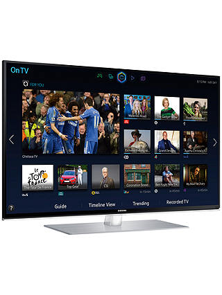 Samsung UE48H6700 LED HD 1080p 3D Smart TV, 48" with Freeview/Freesat HD, Voice Control and 2x 3D Glasses