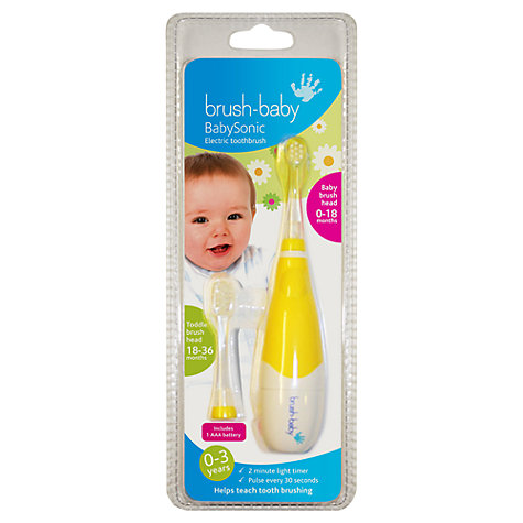 Buy Brush Baby BabySonic Electric Toothbrush Online at johnlewis.com