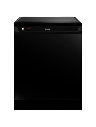 Beko DSFN1534B Freestanding Dishwasher, Black