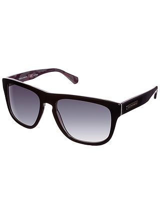 Dolce & Gabbana DG4222 Polarised Square Lens Sunglasses, Black