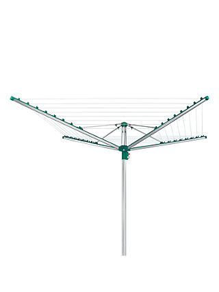 Leifheit Linomatic 400 Comfort Rotary Clothes Outdoor Airer Washing Line, 40m
