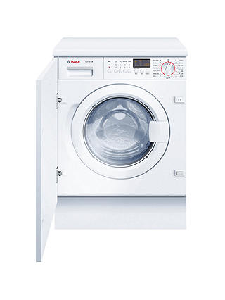 Bosch WIS28441GB Integrated Washing Machine, 7kg Load, A+ Energy Rating, 1400rpm Spin