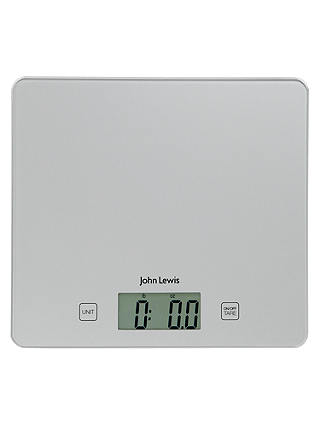 John Lewis & Partners Flat Digital Kitchen Scale, 5kg