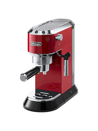 De’Longhi EC680 Dedica Pump Espresso Coffee Machine, Red