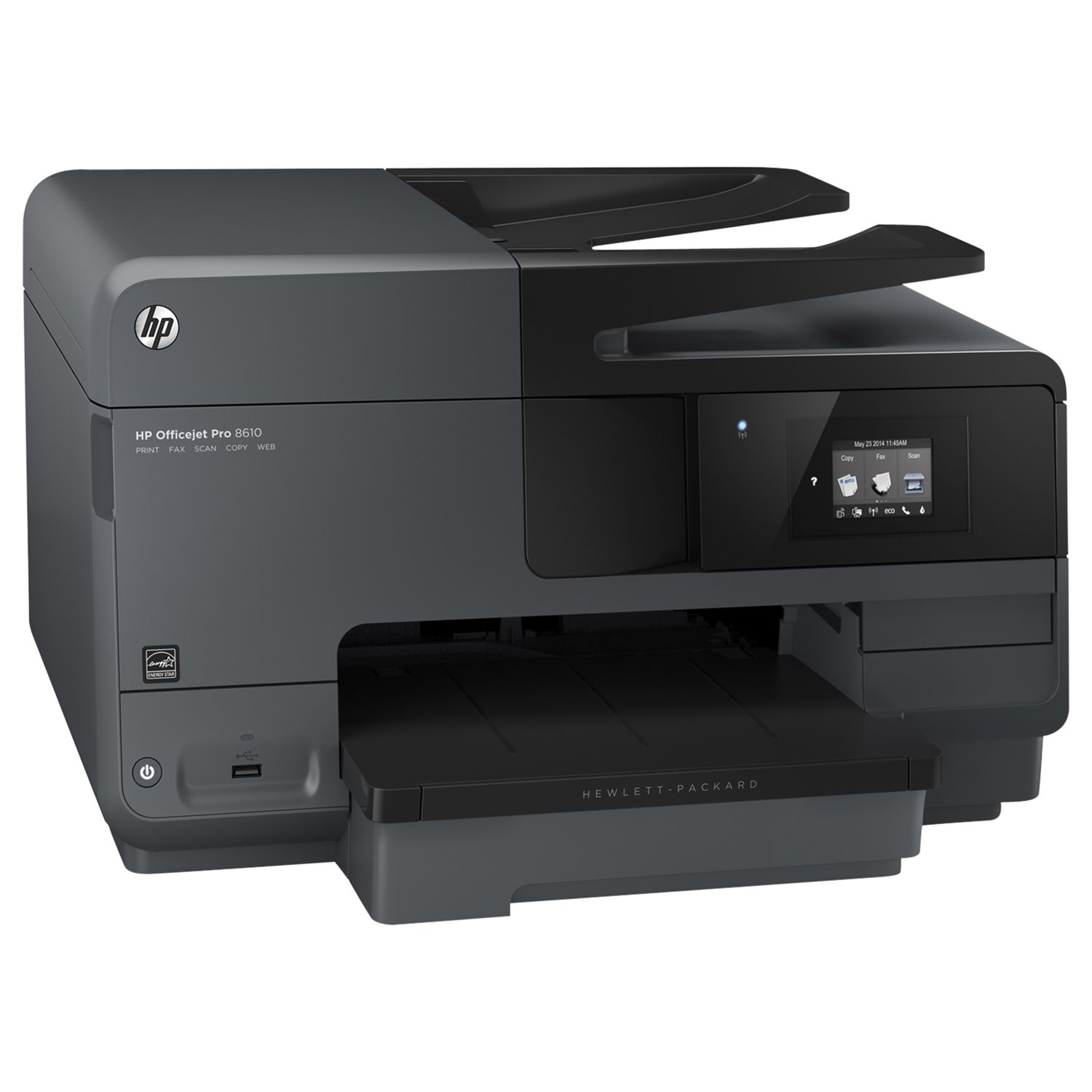 HP Officejet Pro 8610 Wireless e-All-in-One Printer & Fax Machine, HP Instant Ink Compatible