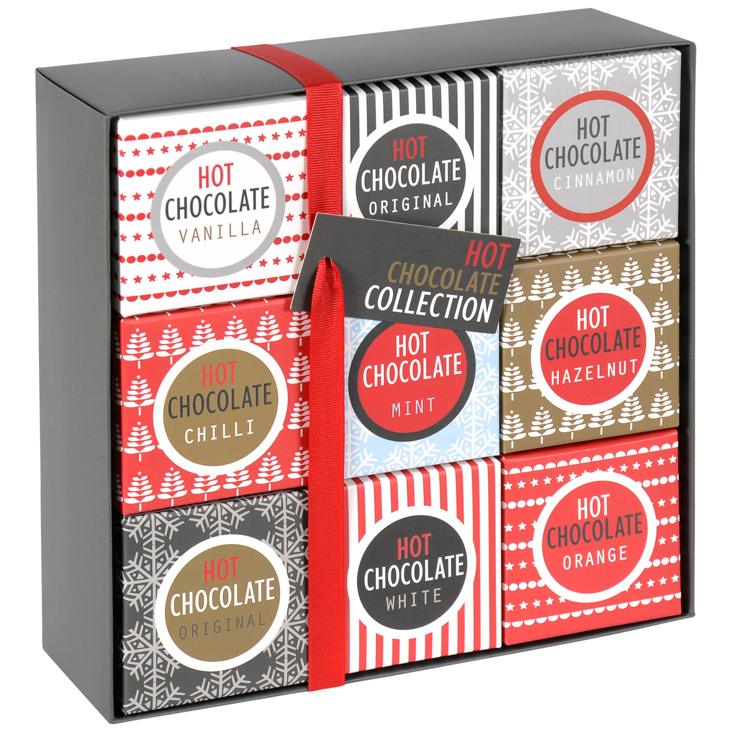 Hot Chocolate Selection, Set of 9, 180g