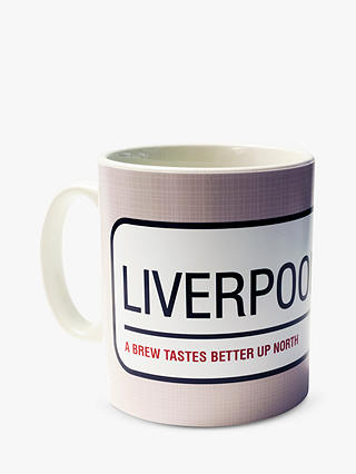 A Piece Of Personalised Street Sign Mug, Beige