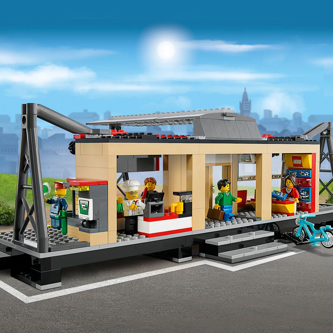 Buy LEGO City Train Station Online at johnlewis.com