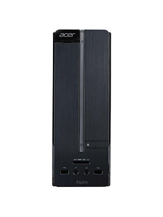 Acer Aspire XC-603 Desktop PC, Intel Celeron, 4GB RAM, 500GB, Black