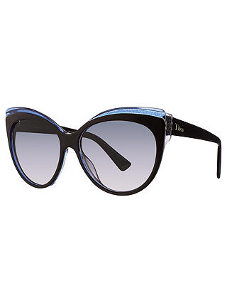 Christian Dior Glisten 1 Cat's Eye Plastic Frame Sunglasses