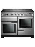 Rangemaster Professional Deluxe 110 Induction Hob Range Cooker, Stainless Steel