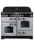 Rangemaster Classic Deluxe 110 Electric Range Cooker, Royal Pearl