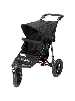 Out 'N' About Nipper 360 Single V4 Pushchair, Black