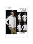 Vogue Women's Shirt Sewing Pattern, 8689