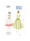 Vogue Vintage Women's Dresses Sewing Pattern, 8789