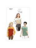 Vogue Very Easy Women's Top Sewing Pattern, 8877