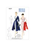 Vogue Vintage Women's Dress and Coat Sewing Pattern, 8875