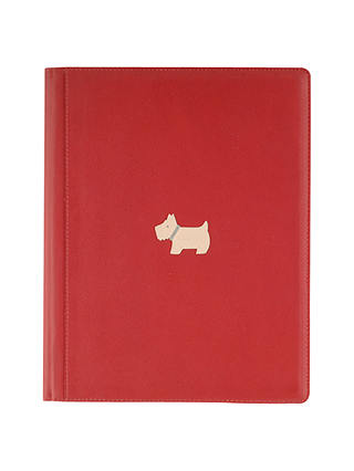 Radley Heritage Dog Leather iPad Cover, Red