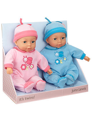 John Lewis & Partners Baby Doll Twins