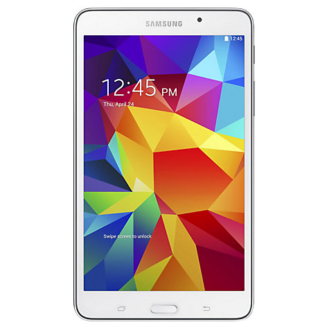 Samsung Galaxy Tab 4 70 Tablet, Quad-core Marvell PXA, Android, 7”, Wi-Fi, 8GB, White