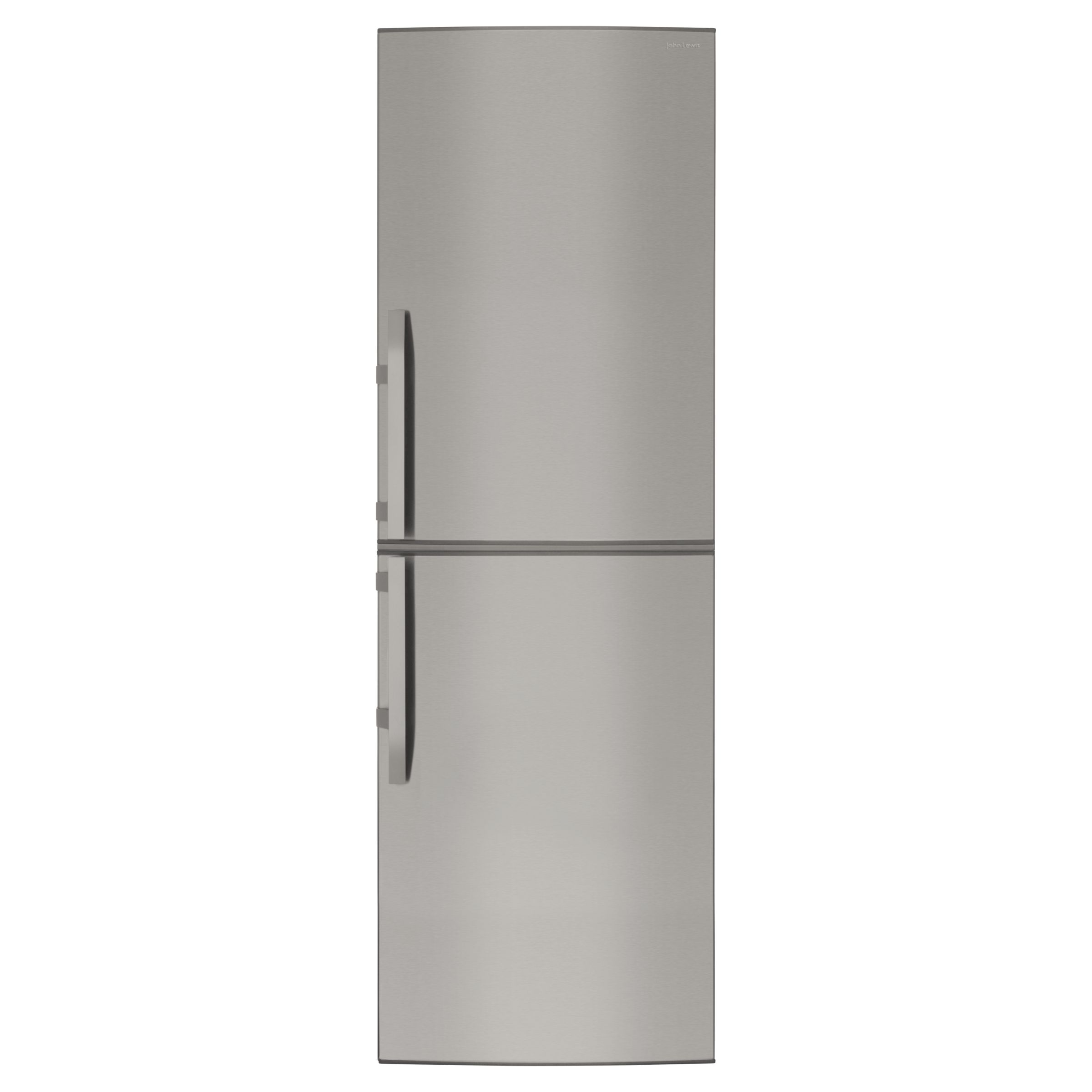 John Lewis JLFFS1820 Fridge Freezer, A+ Energy Rating, 60cm Wide, Stainless Steel