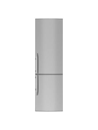John Lewis & Partners JLFFS2020 Fridge Freezer, A++ Energy Rating, 60cm Wide, Stainless Steel