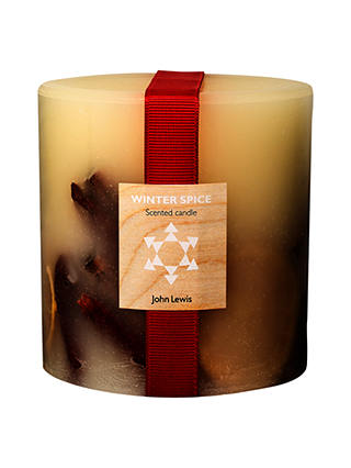 John Lewis Winter Spice Inclusion Candle