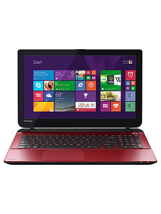 Toshiba Satellite L50-B-1JL Laptop, Intel Core i5, 8GB RAM, 1TB, 15.6", Red