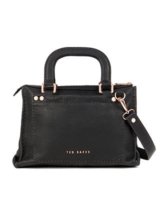 Ted Baker Hickory Stab Stitch Leather Across Body Bag