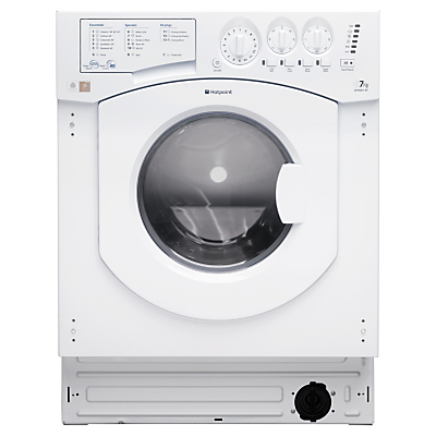 Hotpoint BHWD149 Integrated Washer Dryer, 7kg Wash/5kg Dry Load, B Energy Rating, 1400rpm Spin